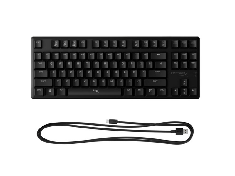 HYPERX 4P5P3AA QWERTY Mechanikus Gamerbillentyűzet, RGB
