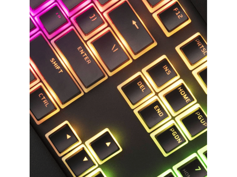 HYPERX Pudding Keycaps Teljes Billentyűkészlet, Fekete, US