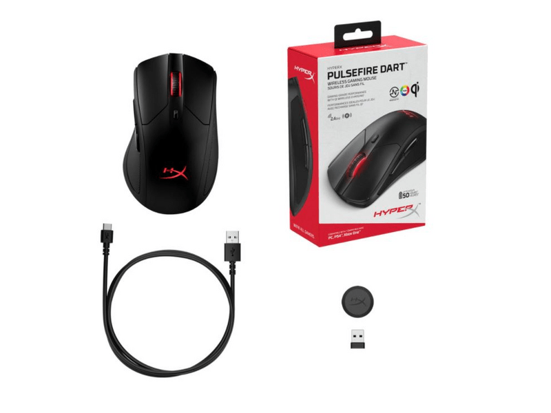 HYPERX Pulsefire Dart, Vezetéknélküli Egér