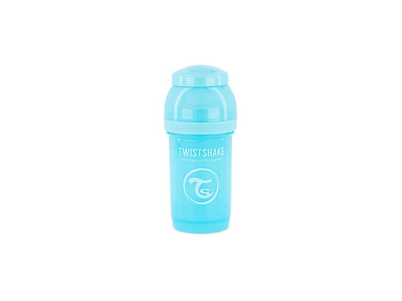 Twistshake TWS78250 Kólika elleni cumisüveg, 180ml, Kék