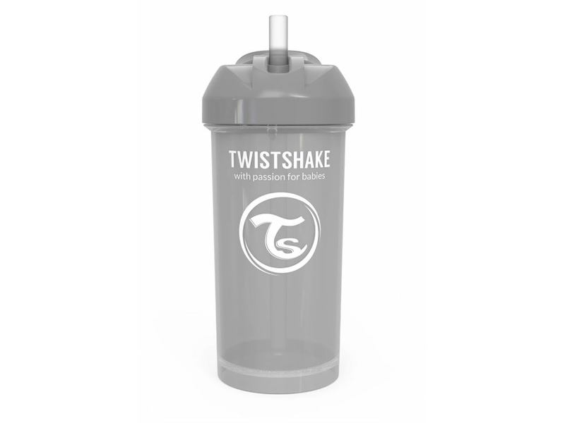 Twistshake szívósz. it. 360ml 6+m szürke