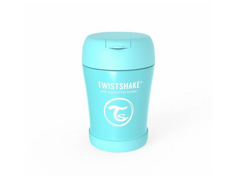 Twistshake hőtartós ételtároló 350ml kék