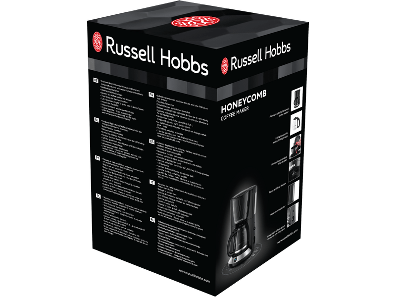Russell Hobbs 27011-56 Honeycomb kávéfőző, Fekete