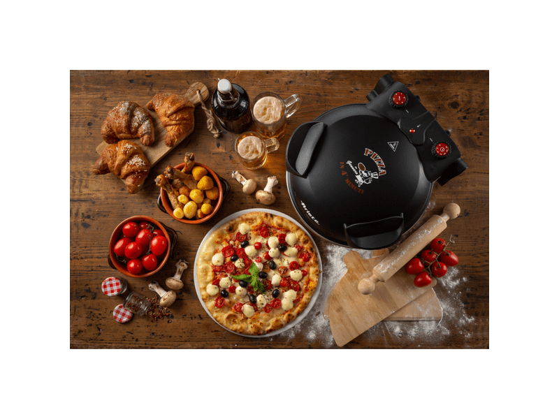Ariete 917.BK DaGennaro Pizzasütő, Fekete