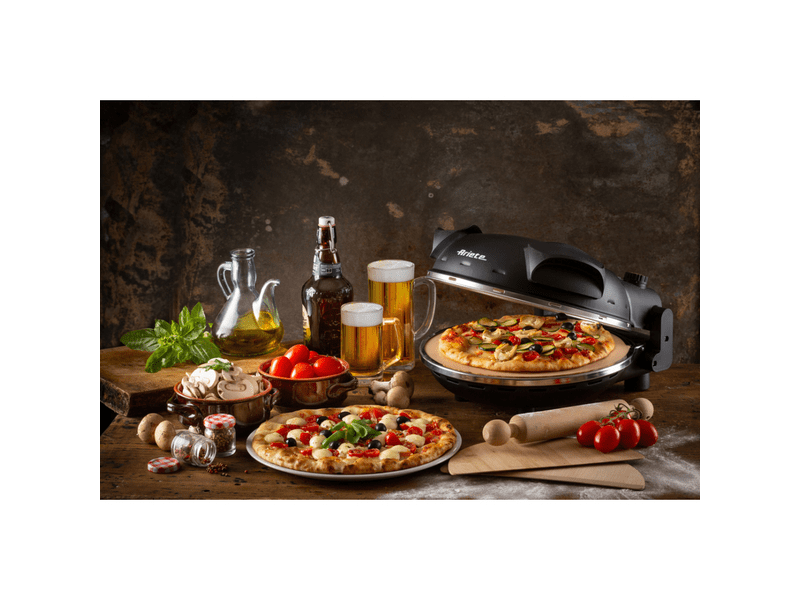Ariete 917.BK DaGennaro Pizzasütő, Fekete