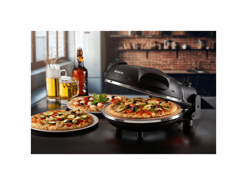 Ariete 917.BK DaGennaro Pizzasütő, Fekete
