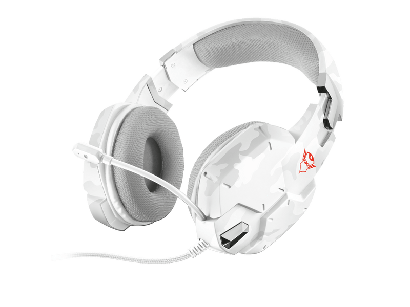 Trust GXT 322W Carus Gaming Headset, Fehér (20864)
