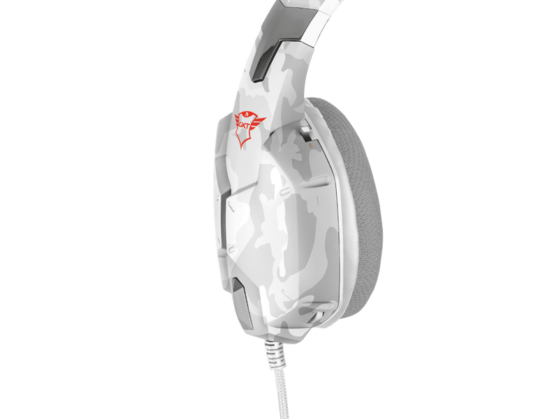 Trust GXT 322W Carus Gaming Headset, Fehér (20864)