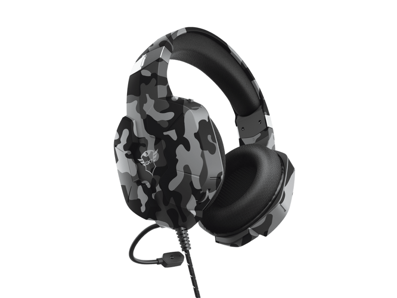 Trust GXT 323K CARUS gamer fejhallgató mikrofonnal