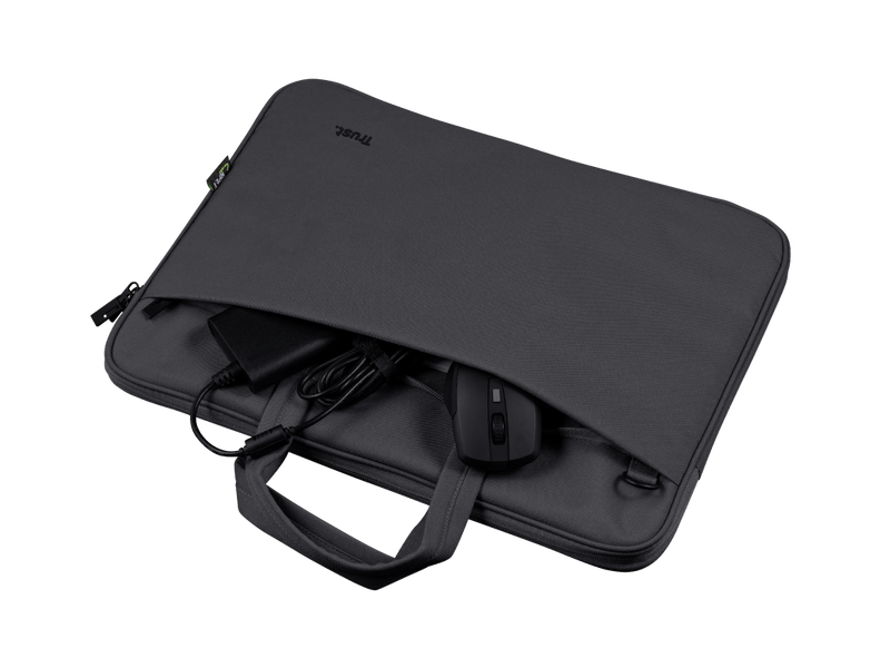 Trust 24447 Bologna Eco-friendly Slim torba za laptop, crna