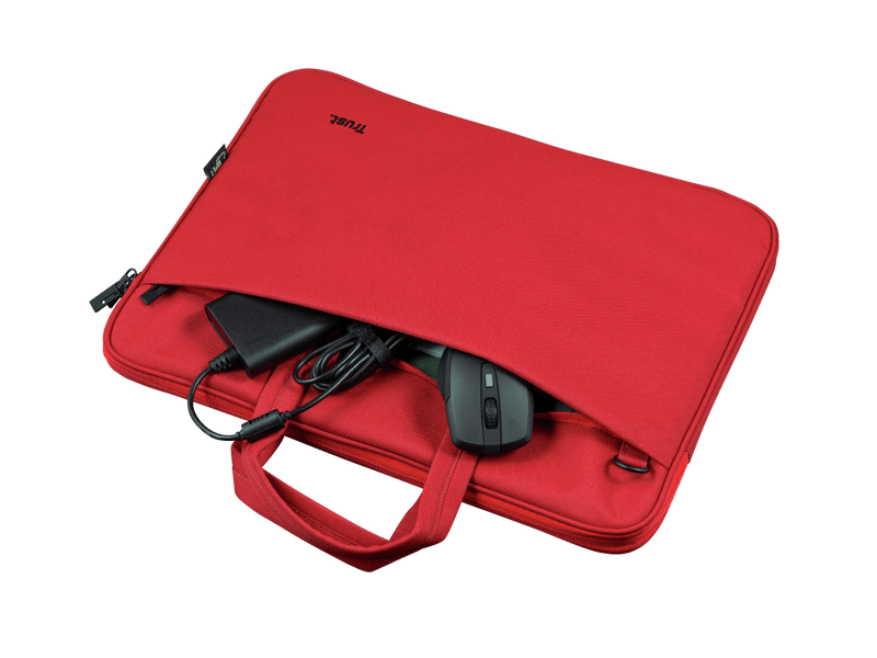 Trust 24449 Bologna Eco-friendly Slim  torba za laptop, crvena