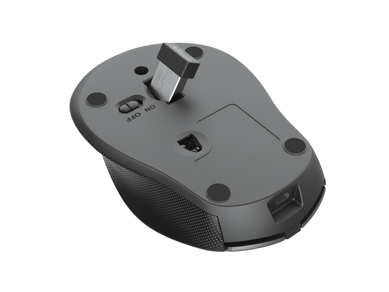 Trust Zaya 23809 Vezeték nélküli tölthető egér, fekete