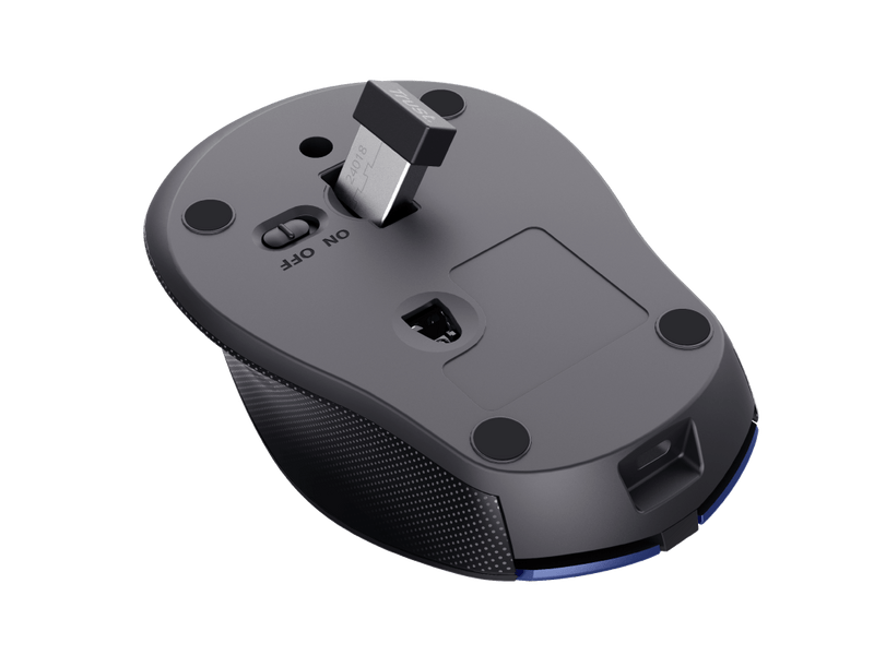 Trust Zaya 24018 Vezeték nélküli tölthető egér, kék