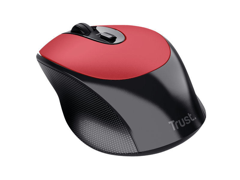Trust Zaya 24019 Vezeték nélküli tölthető egér, piros