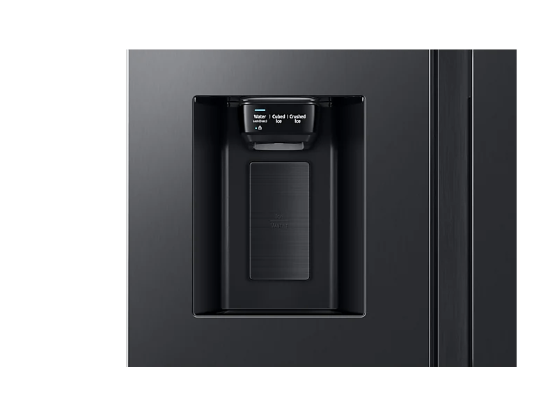 Samsung RH68B8840B1/EF Side-by-Side hűtőszekrény, Fekete