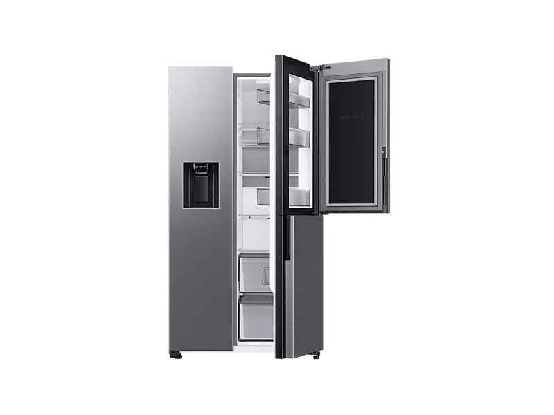 Samsung RH68B8840S9/EF Side-by-Side hűtőszekrény, Inox