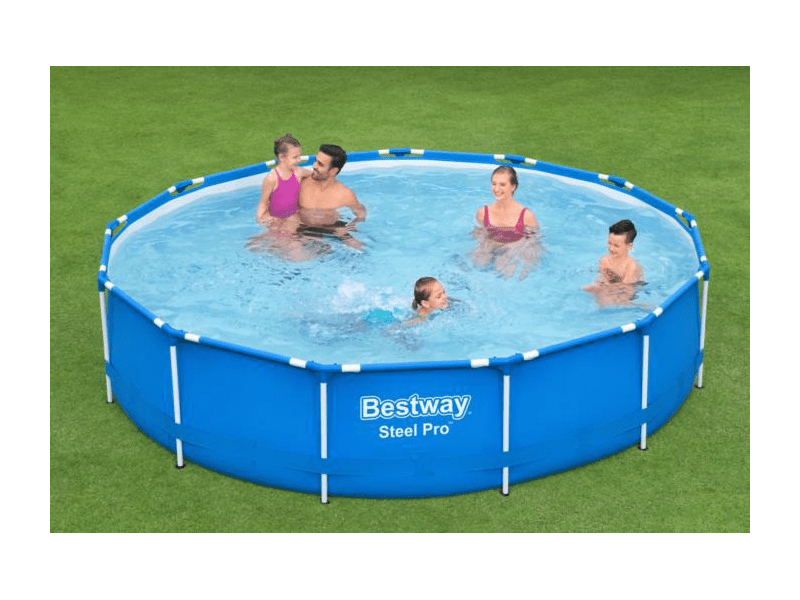 Bestway 5612E Fémvázas medence szett, 396x84 cm