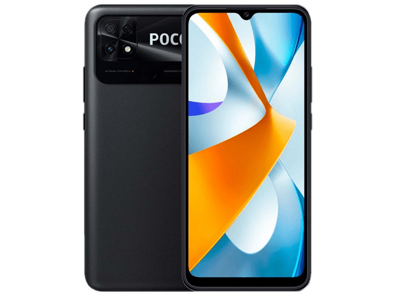 POCO C40 3+32GB Okostelefon, Fekete