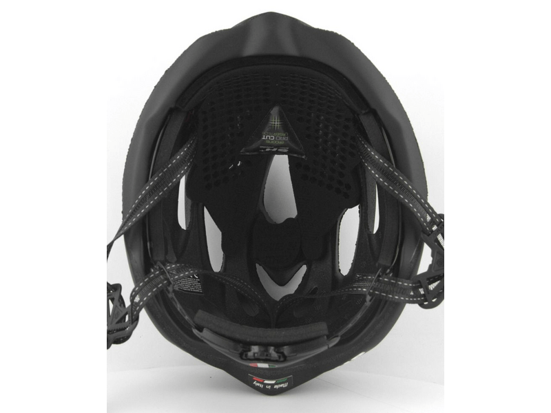 SH+ SHABLI S-line 55/60 S/L Bukósisak, matt fekete/kék