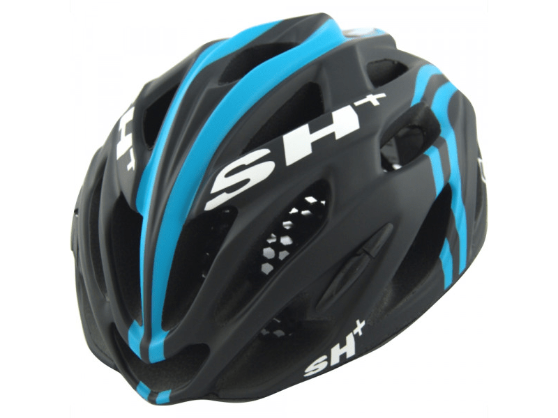 SH+ SHABLI S-line 55/60 S/L Bukósisak, matt fekete/kék