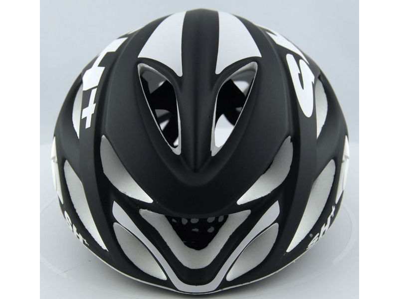 SH+ SHIROCCO S-TECH 53/57 XS/M1 Bukósisak, fekete/fehér