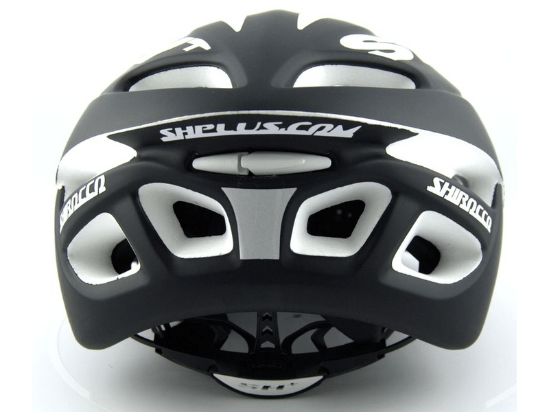 SH+ SHIROCCO S-TECH 53/57 XS/M1 Bukósisak, fekete/fehér