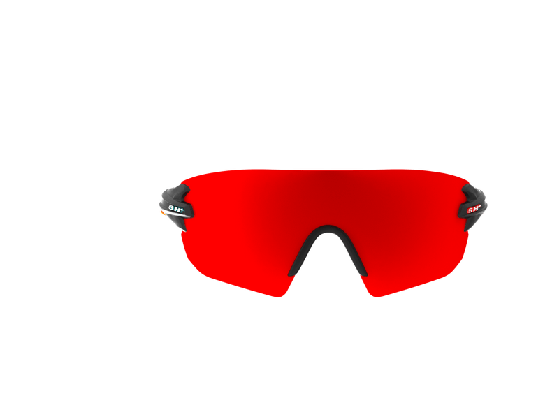 SH+ RG 5300 Sportszemüveg, matt grafit/Revo Laser Red