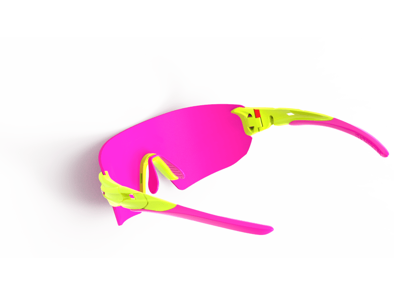 SH+ RG 5300 Sportszemüveg, fényes neon/Revo Laser Purple