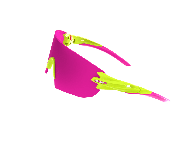 SH+ RG 5300 Sportszemüveg, fényes neon/Revo Laser Purple