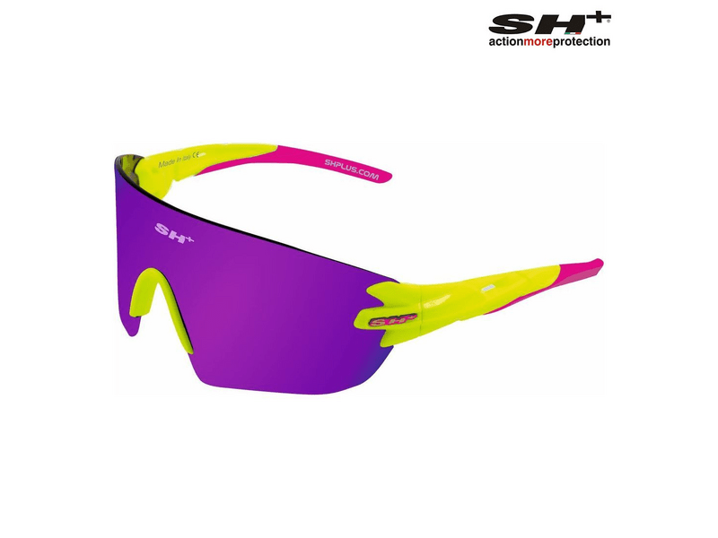 SH+ RG 5300 Sportszemüveg, fényes neon/Revo Laser Purple