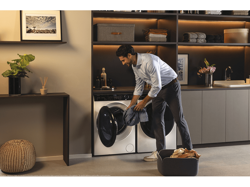 Haier HW80-B14959U1-S Elöltöltős mosógép