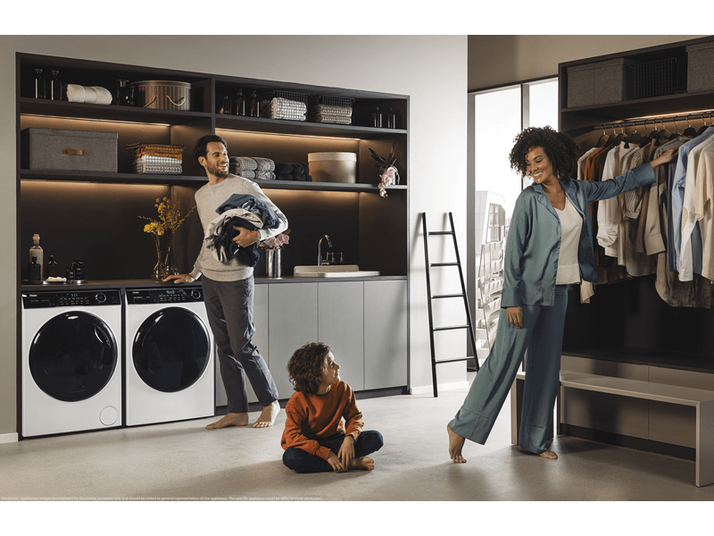 Haier HW80-B14959U1-S Elöltöltős mosógép