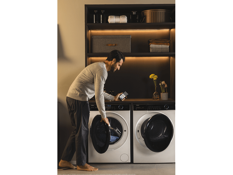 Haier HW80-B14959U1-S Elöltöltős mosógép