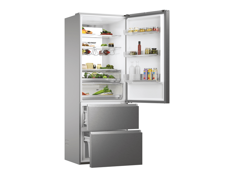 Haier HTW7720ENMP Háromajtós hűtőszekrény