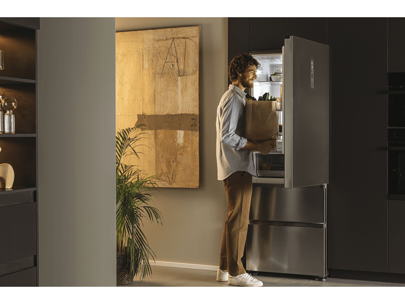 Haier HTW7720ENMP Háromajtós hűtőszekrény