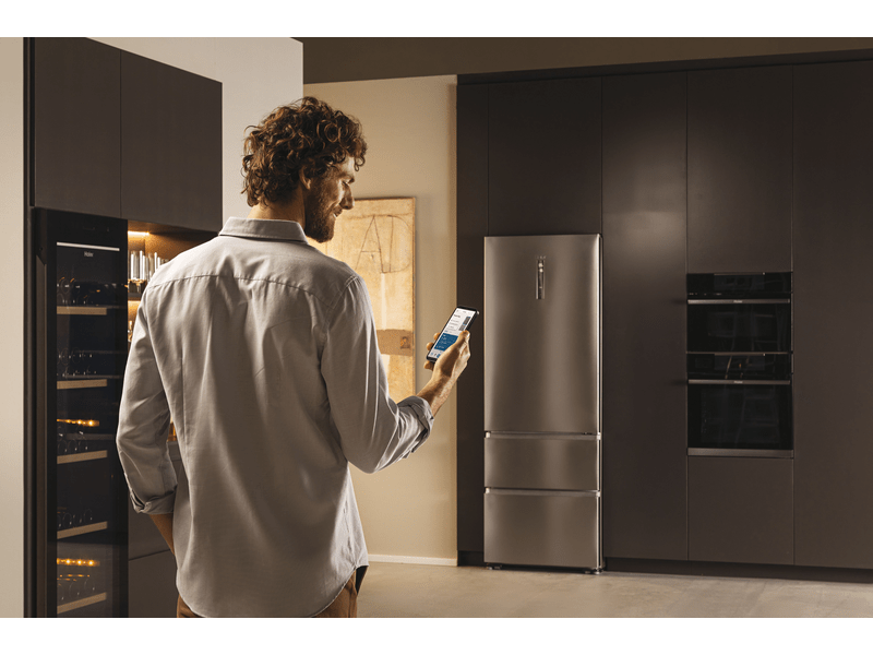 Haier HTW7720ENMP Háromajtós hűtőszekrény