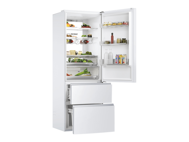 Haier HTW7720DNGW Háromajtós hűtőszekrény