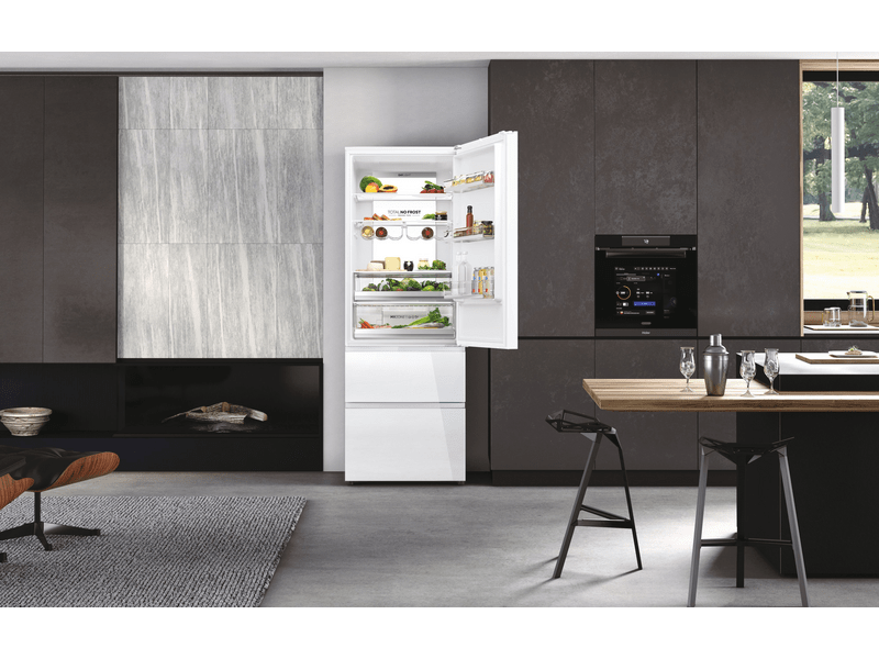 Haier HTW7720DNGW Háromajtós hűtőszekrény