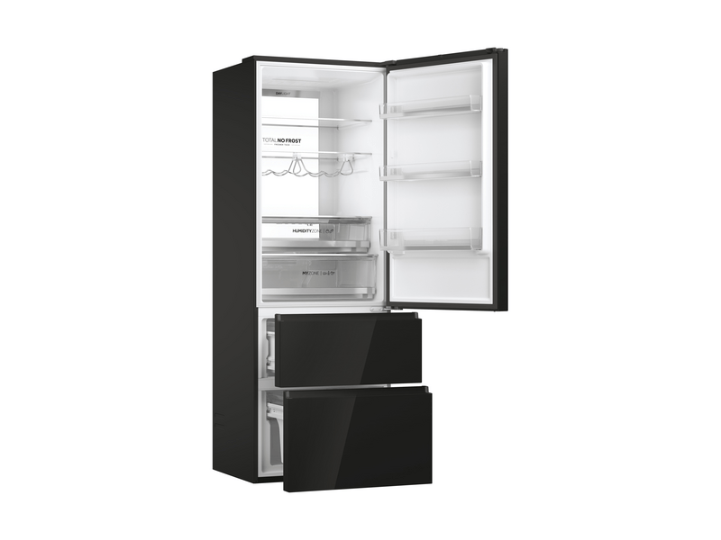 Haier HTW7720DNGB Háromajtós hűtőszekrény