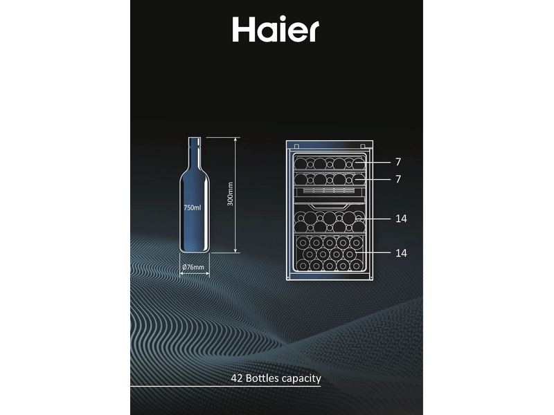 Haier HWS42GDFH1 Borhűtő