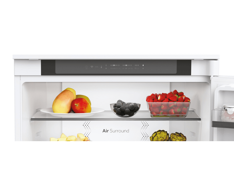 Haier HBW5719E Beépíthető kombinált hűtőszekrény