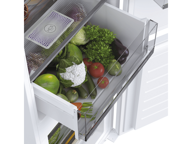 Haier HBW5518E Beépíthető kombinált hűtőszekrény