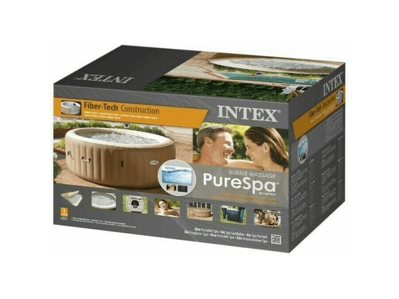 Intex Pure Spa Sahara Tan 4 személyes jacuzzi, 196 x 71 cm (28426)