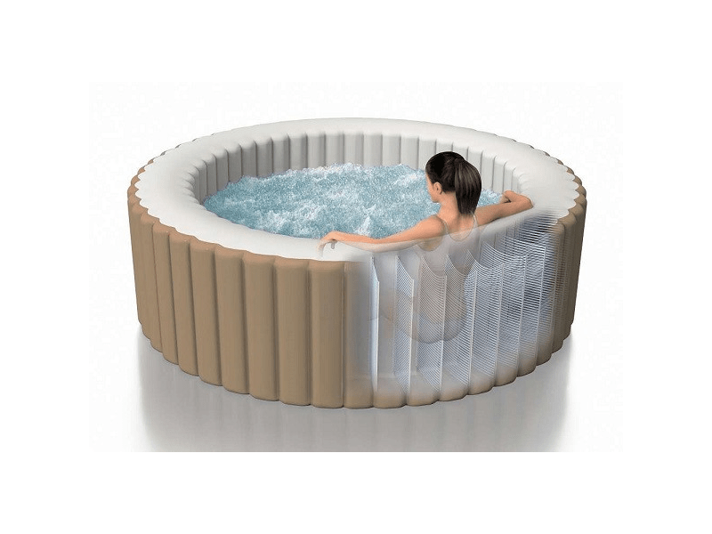 Intex Pure Spa Sahara Tan 4 személyes jacuzzi, 196 x 71 cm (28426)