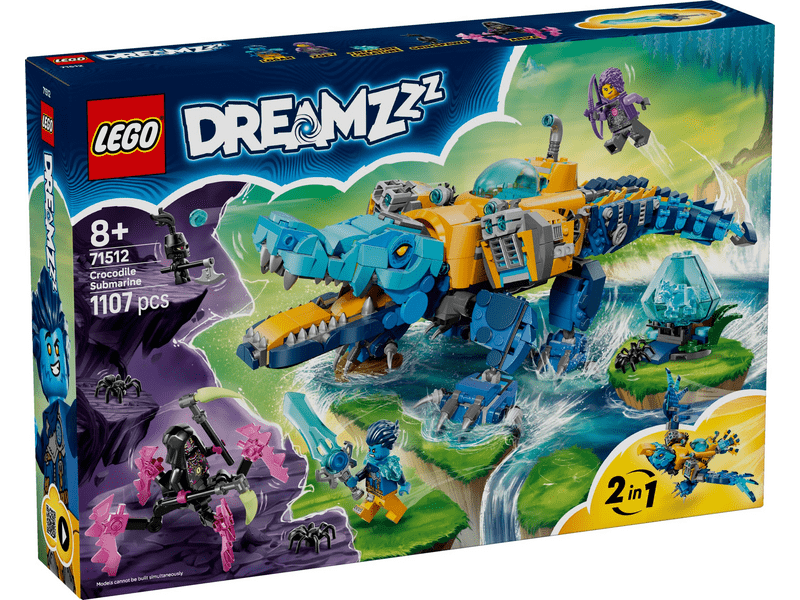 LEGO® DREAMZzz™ Krokodil-tengeralattjáró (71512)