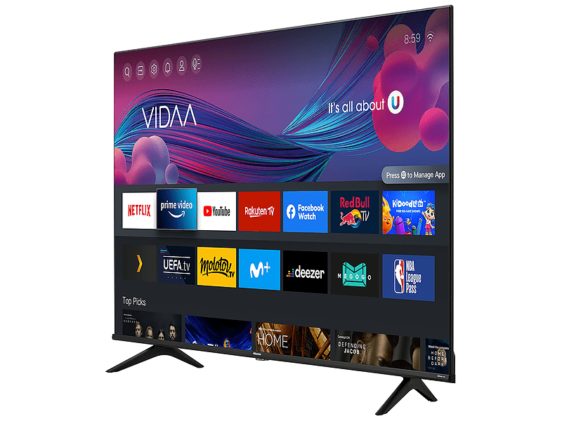 Hisense 65A6BG 4K UHD Smart LED TV, 164 cm
