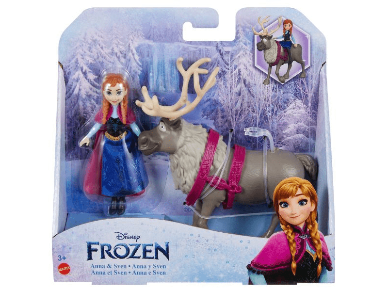 Jégvarázs: Anna és Sven mini játékszett (HLX03)