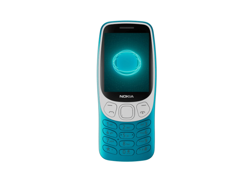Nokia 3210 4G Mobiltelefon, kék + Telekom SIM