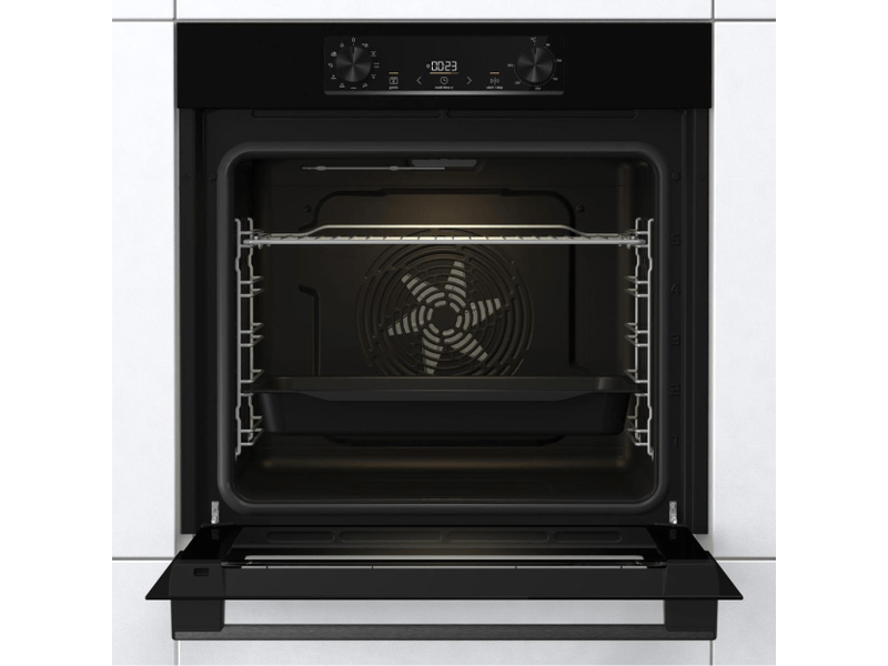 Gorenje BO6735E02BK Beépíthető sütő + Gorenje ECT641BSC Üvegkerámia főzőlap