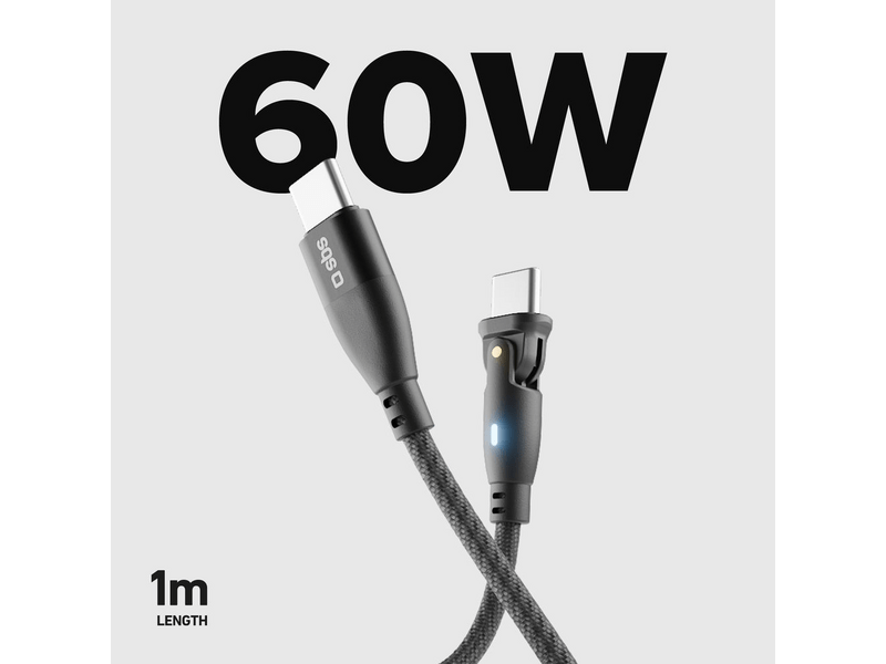 SBS Flexi USB-C 2.0 kabel (TECABLE180TCC)